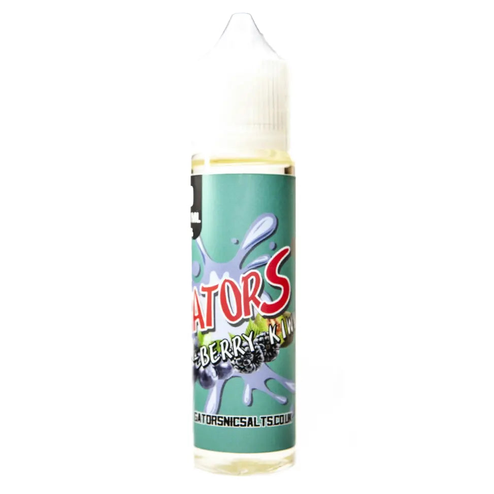 Blueberry Kiwi 60ml Nicotine free Gators Nic Salts