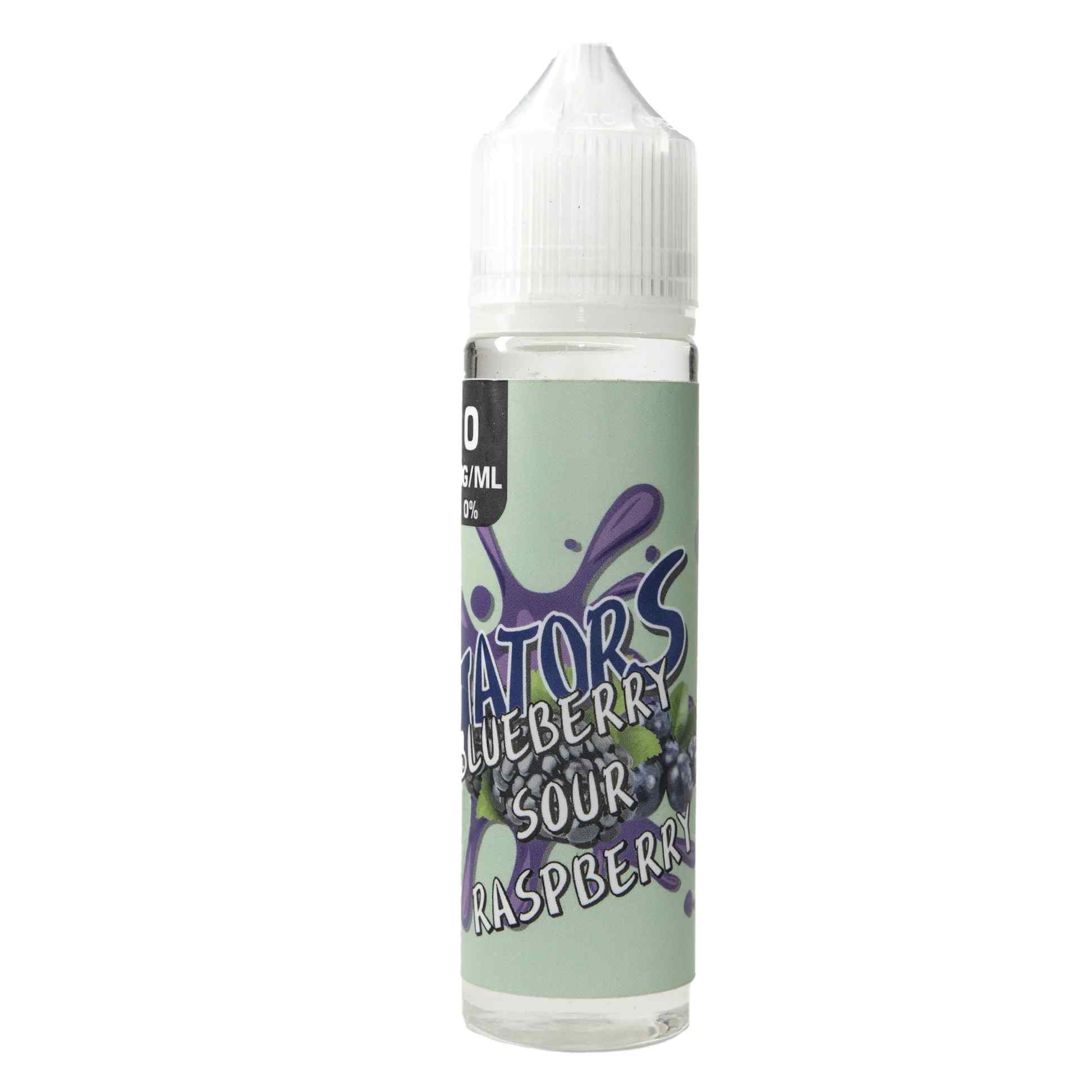 Blueberry Sour Raspberry Nicotine Free Gators Nic Salts